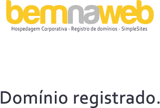 Domínio Registrado - Desenvolvimento de Sites Websites em Guaíba - Bem na Web